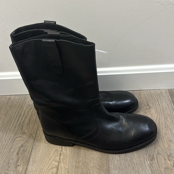 NEW! Free People Easton Equesterian Black Boots - Size 40.5 EU/ 9.5 US🫧 - Picture 7 of 14